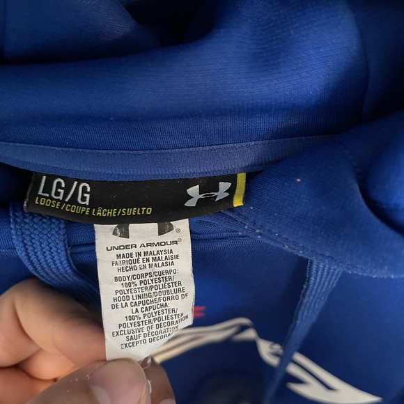 EXCLUSIVE USA UNDER ARMOUR Pull Over Hoodie - Picture 3 of 3